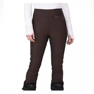 Obermeyer Jinks ITB Softshell Ski Pants. Color Leather Brown. Size: 12 MSRP $149